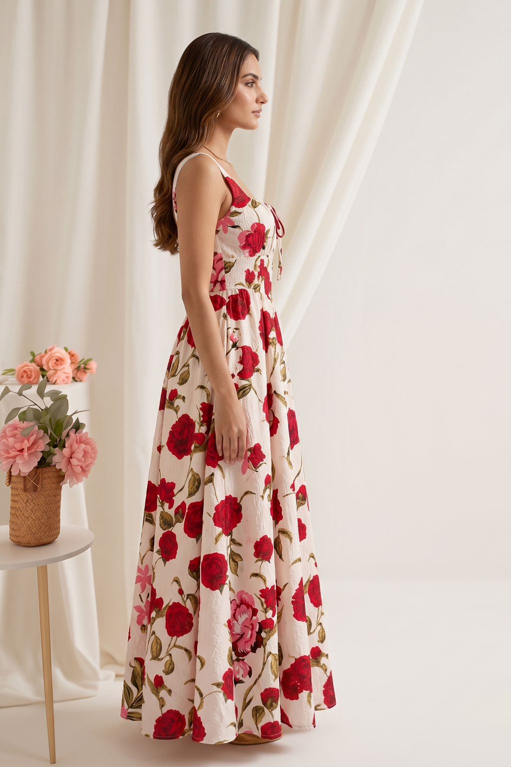 The Crimson Petal Sundress