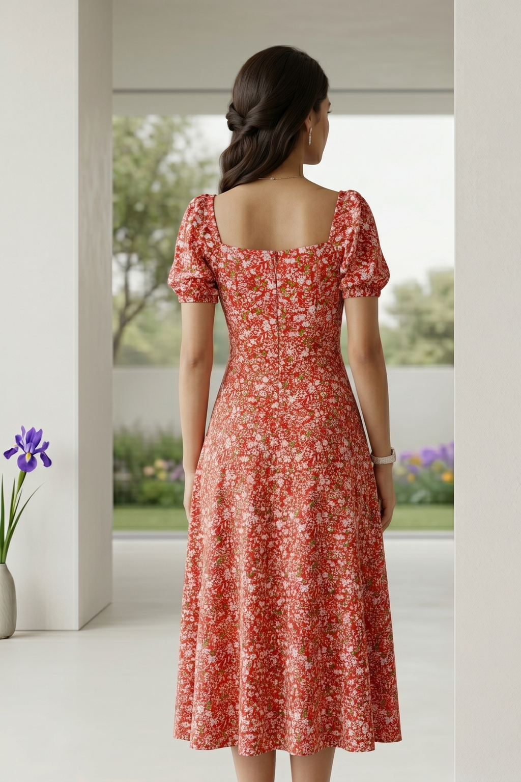 Cherry Blossom Sweetheart Dress