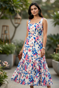 Ivory Bloom Floral Dress