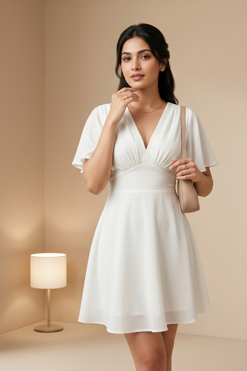 Isla V-Neck Dress
